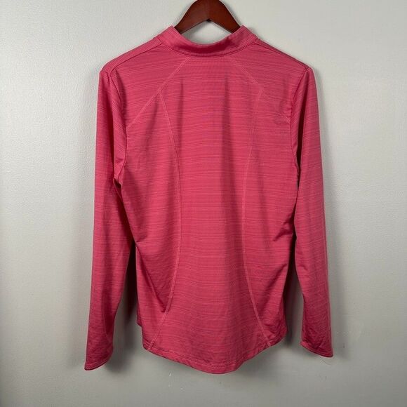 Callaway  Opti-Dri 1/4 Zip Pink Womens Long Sleeve Pullover Golf Outdoors Large - Picture 3 of 3